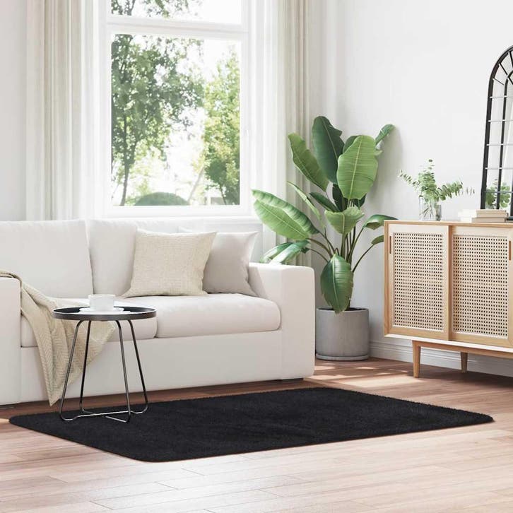 vidaXL Hoogpolig vloerkleed NAVARRA 120x170 cm polyester, Maison & Meubles, Ameublement | Tapis & Moquettes, Envoi