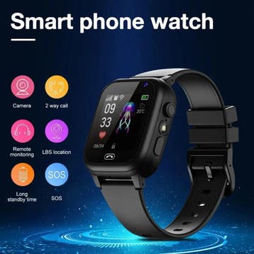 Kids Smartwatch met GPS Tracker - Voor Kinderen Smartband, Verzenden, Nieuw, Stuff Certified®