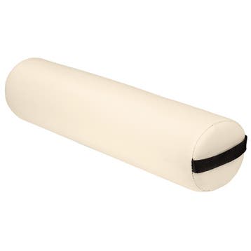 Massagerol rond van kunstleer - beige, Verzenden, Nieuw