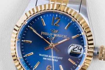 Philip Watch - Caribe Urban - Blue - Gold - Swiss Made - 31