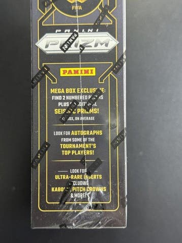 2025 Panini Prizm Gesigneerde kaart, Parallel card, Sealed