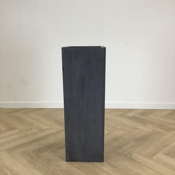 Plantenbak (hxbxd) 100x35x35 cm  Antraciet - betonlook, Gebruikt, Bureau