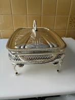 Arcuisine - Plat de service - Plaqué(e) argent, Verre, Métal, Antiquités & Art