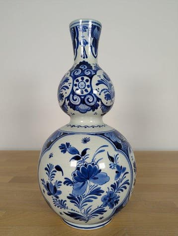 De Porceleyne Fles, Delft - P.J. Gerbrands - Vaas -, Antiek en Kunst