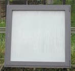 aluminium raam , chassis van 108 x 105  grafietgrijs, Ophalen of Verzenden, Raamkozijn