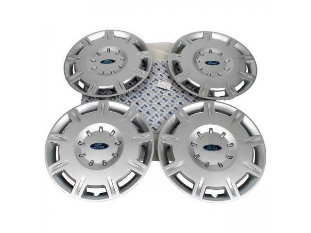 ORIGINELE Ford wieldoppen set 16 inches ZILVER voor GALAXY (, Autos : Pièces & Accessoires, Pneus & Jantes, Enlèvement ou Envoi