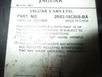 Versterker Jaguar S Type / XJ  C2C25736 / 2R8318C808, Ophalen of Verzenden, Gebruikt, Jaguar