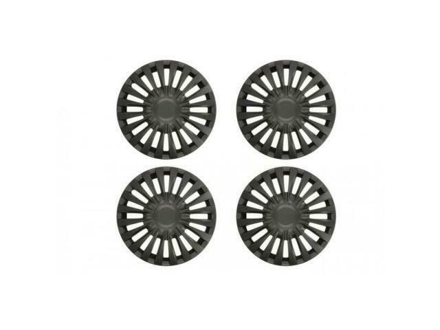 WIELDOPPENSET ZWART 16 INCH UNIVERSEEL 4 STUKS, Auto-onderdelen, Banden en Velgen, Ophalen of Verzenden