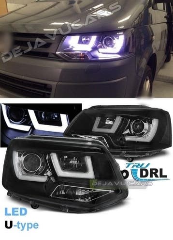 U-LED Xenon Look Koplampen voor Volkswagen Transporter T5, Ophalen of Verzenden