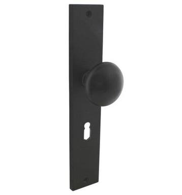 Intersteel Knopschild 245x45mm SL56 zwart, Doe-het-zelf en Bouw, Ophalen of Verzenden, Nieuw