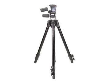 Manfrotto statief 055B met 141 RC kop - 1 jaar garantie, Ophalen of Verzenden
