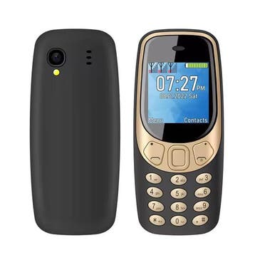Q3308 Mini Telefoon - 1.33 inch HD Scherm - Dual SIM -, Verzenden, Nieuw