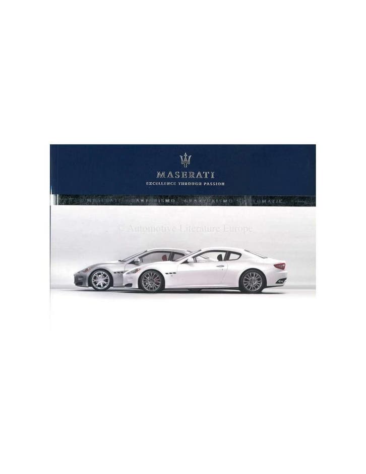 2011 MASERATI GRANTURISMO & GRANTURISMO S AUTOMATIC INSTRU.., Autos : Divers, Modes d'emploi & Notices d'utilisation, Enlèvement ou Envoi