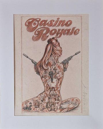 Emma Wildfang - Casino Royale - Series -Icons on Paper
