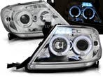 Koplampen Angel Eyes | Toyota Hilux 2005-2011 | chroom, Verzenden, Nieuw, Toyota