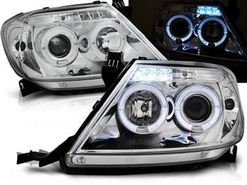 Koplampen Angel Eyes | geschikt voor Toyota Hilux 2005-2011, Verzenden