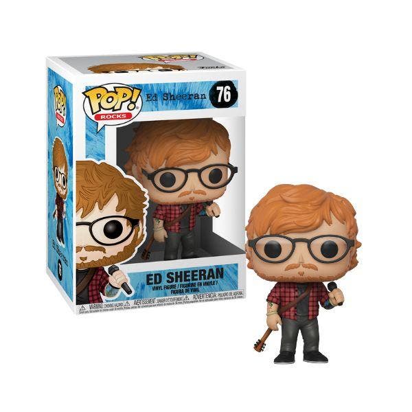 Funko Pop! Rocks: Ed Sheeran #76, Collections, Jouets miniatures, Envoi