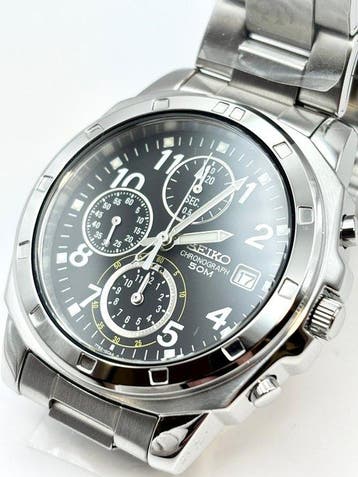 Seiko - Seiko Chronograph - Zonder minimumprijs - SND195P -