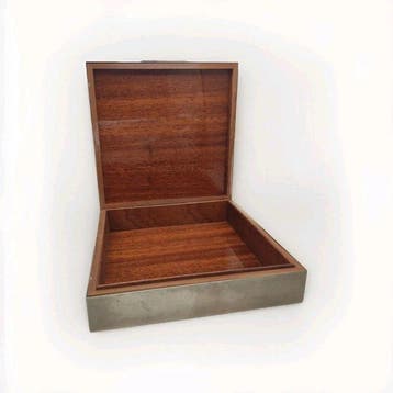 Gucci - Boîte - Acier, Bois - Boîte à cigares
