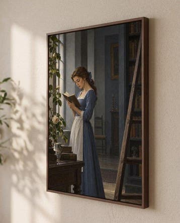 POPSAN - Beauty and the Beast Belle Reading by the Window
