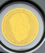 Tchad. 3000 Francs ND 2 Deutsche Mark oro (.999) 2 coins ,