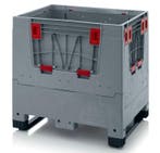 Opvouwbare palletbox 800x600x730mm met 4 inwerpluiken, Ophalen of Verzenden, Nieuw