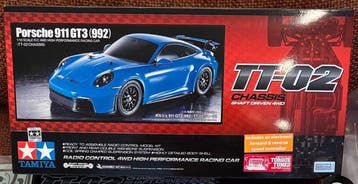 Tamiya 1:10 - Modelbouwdoos - Porsche 911 GT3 (992) TT02 RC