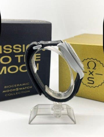 Omega x Swatch - Mission to Moonshine Gold - Sans prix de, Handtassen en Accessoires, Horloges | Heren, Nieuw