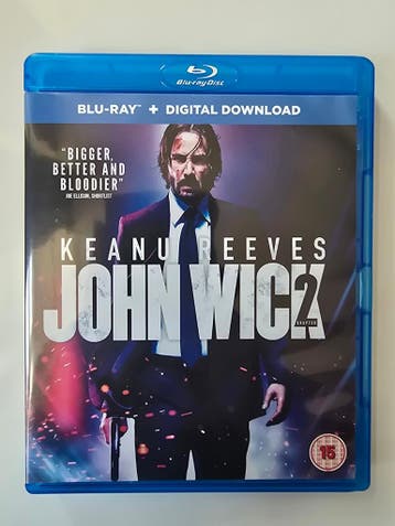 JOHN WICK 2 (IMPORT WITHOUT DUTCH SUBS) (BLURAY), Gebruikt