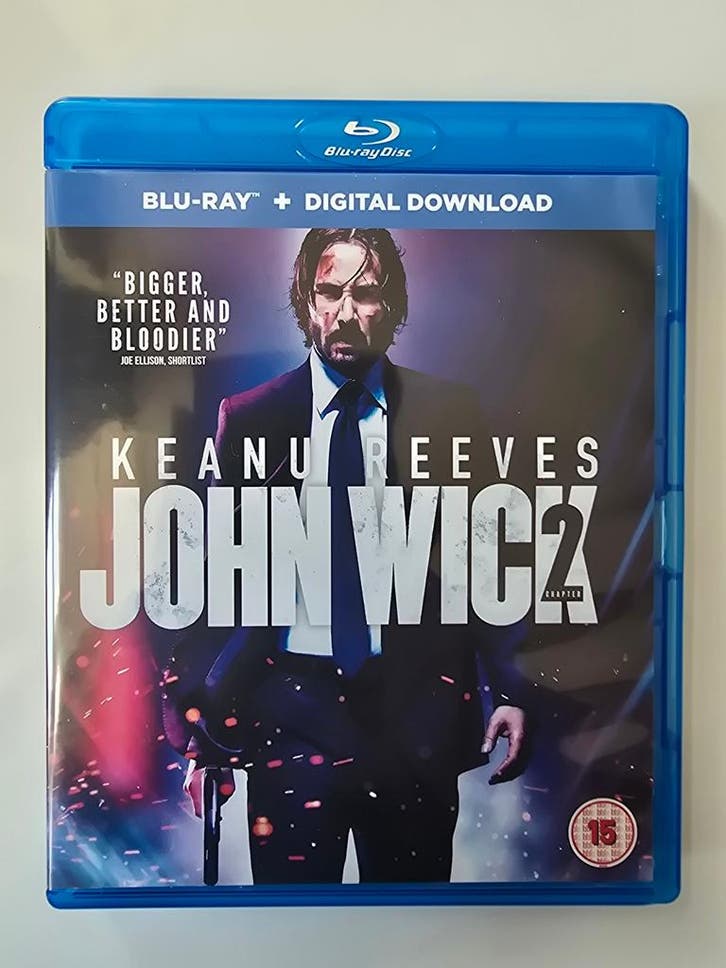 JOHN WICK 2 (IMPORT WITHOUT DUTCH SUBS) (BLURAY), Cd's en Dvd's, Blu-ray, Gebruikt