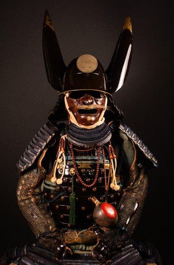 Yoroi volledig samuraiharnas - Zijde, Koper, ijzer - Japan -