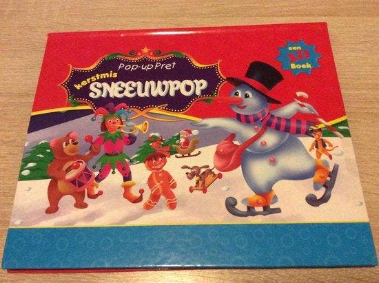 Kerstmis Sneeuwpop pop-up pret boek 8716745008424, Boeken, Overige Boeken, Gelezen, Verzenden