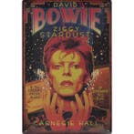 Wandbord Concert Bord - David Bowie Ziggy Stardust 1972, Verzamelen, Nieuw, Poster, Artwork of Schilderij