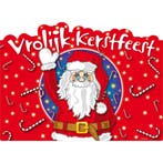 Kerstman Deurbord 48cm, Verzenden, Nieuw