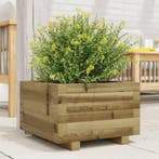 vidaXL Plantenbak 40x40x26,5 cm geïmpregneerd grenenhout, Verzenden, Nieuw