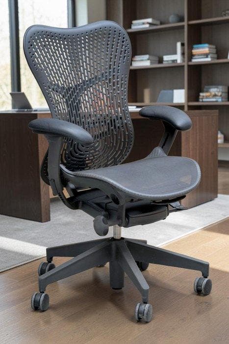 Herman Miller - Chaise - Mirra - Plastique, Métal, Textile -, Antiquités & Art, Curiosités & Brocante