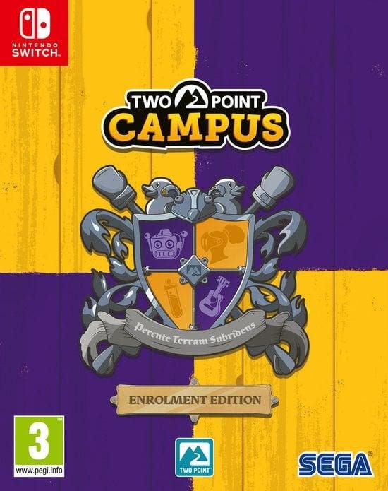 Two Point Campus Enrolment Edition (Buitenlands Doosje) (..., Games en Spelcomputers, Games | Nintendo Switch, Zo goed als nieuw