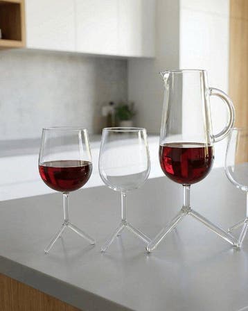Maarten Baptist - Wijnaccessoire (5) - Louise Tripod - Glas, Nieuw