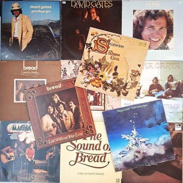 Magna Carta and David Gates and Bread - Collection of twelve, Nieuw in verpakking