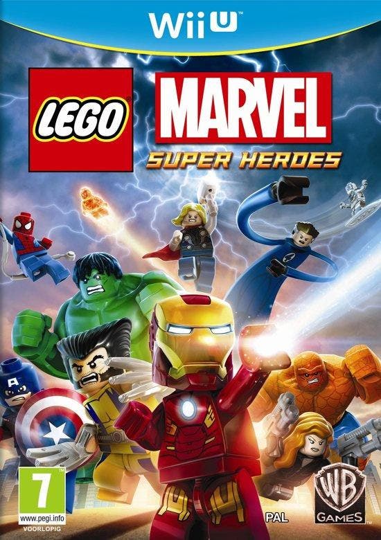 Lego Marvel Super Heroes zonder boekje (wii U tweedehands, Games en Spelcomputers, Games | Nintendo Wii U, Ophalen of Verzenden