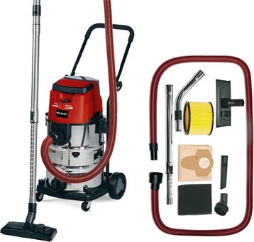 Einhell Accu Zuiger 30L | Tweede kansje | OP = OP, Verzenden, Gebruikt, Reservoir, Waterstofzuiger