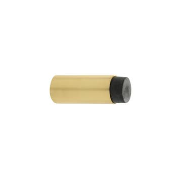 Deurstopper wandmontage 60x22mm messing gelakt - muurbesc..., Ophalen of Verzenden, Nieuw, Koper of Messing, Overige typen