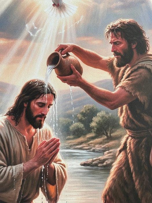 Nina Nox - Born of Water and Spirit XL, Antiek en Kunst, Kunst | Schilderijen | Modern