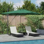 vidaXL Parasol Groen 286 x 284 x 270 cm Aluminium en, Verzenden, Nieuw