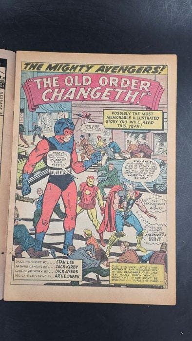 The Avengers (Vol. 1) #16 - The Old Order Changeth! -, Livres, BD | Comics