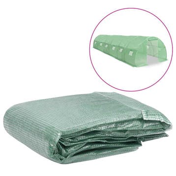 vidaXL Kashoes vervangend (27 m²) 300x900x200 cm groen, Verzenden