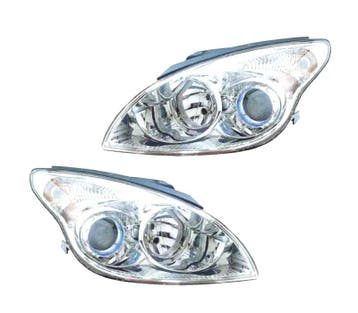 Phares Pour Hyundai I30 07-12 Fond Chromé, Verzenden, Nieuw