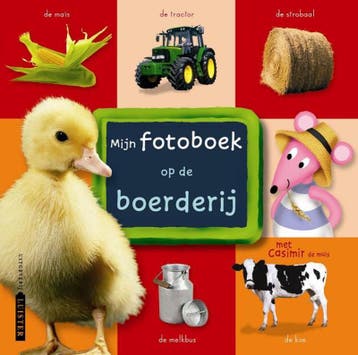 Mijn fotoboek, op de boerderij met Casimir de muis, Verzenden, Zo goed als nieuw, L. Quellet