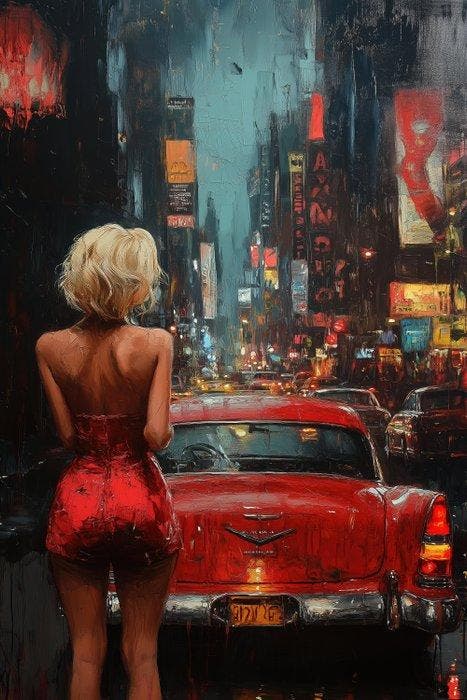 INKognito - Broadway Blonde - XXL, Antiquités & Art, Art | Objets design