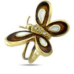 Bague - 14 carats Or jaune, Bague exclusive en or jaune 14